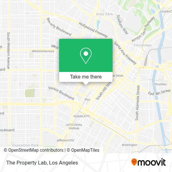 The Property Lab map