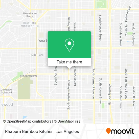 Rhaburn Bamboo Kitchen map
