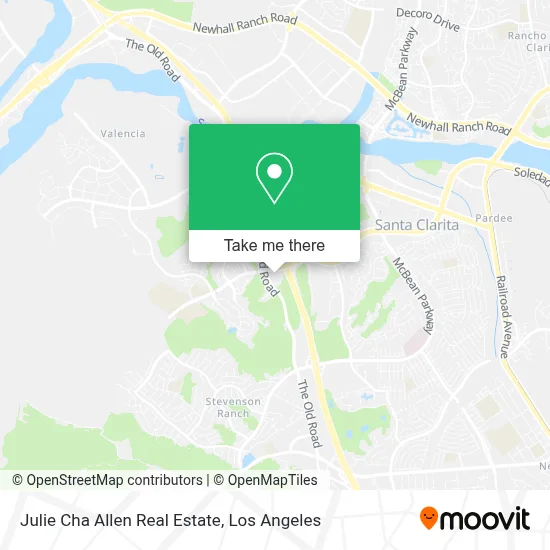 Julie Cha Allen Real Estate map