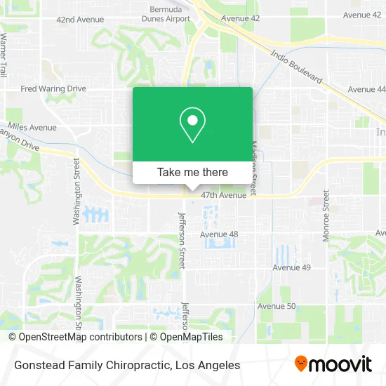 Gonstead Family Chiropractic map