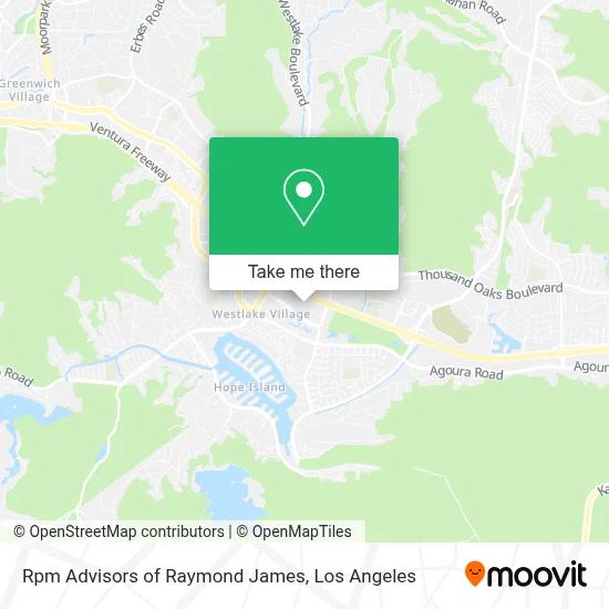Rpm Advisors of Raymond James map