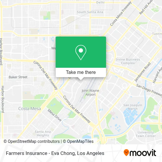 Farmers Insurance - Eva Chong map