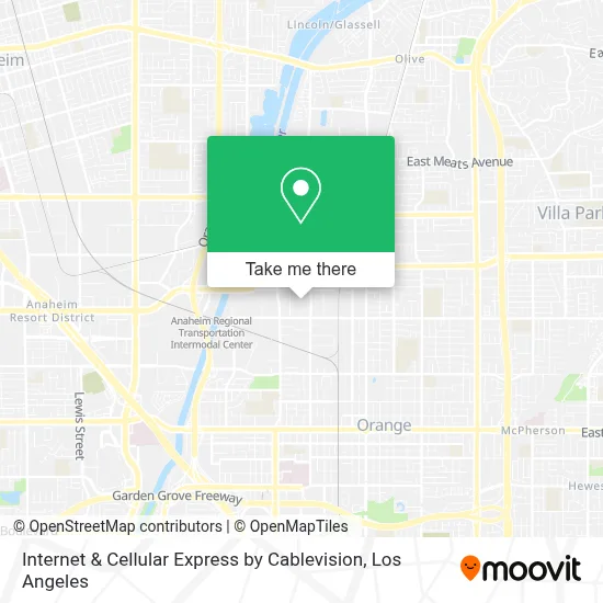 Internet & Cellular Express by Cablevision map