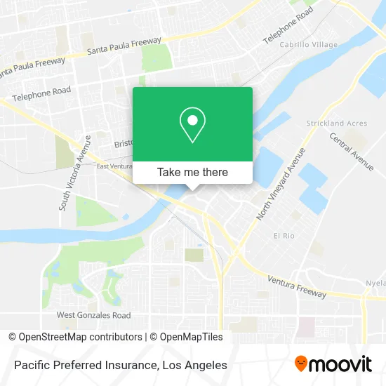 Pacific Preferred Insurance map