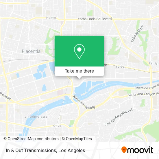 In & Out Transmissions map