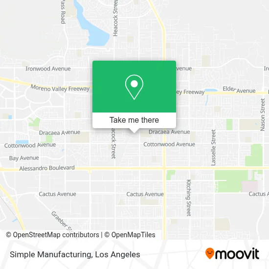 Simple Manufacturing map
