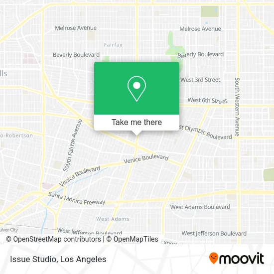 Issue Studio map