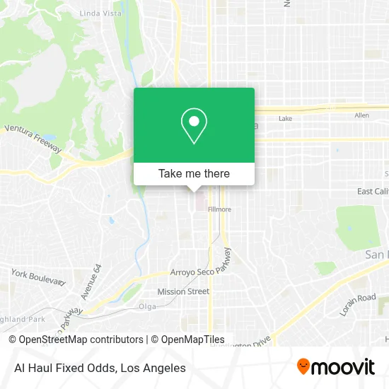 Al Haul Fixed Odds map