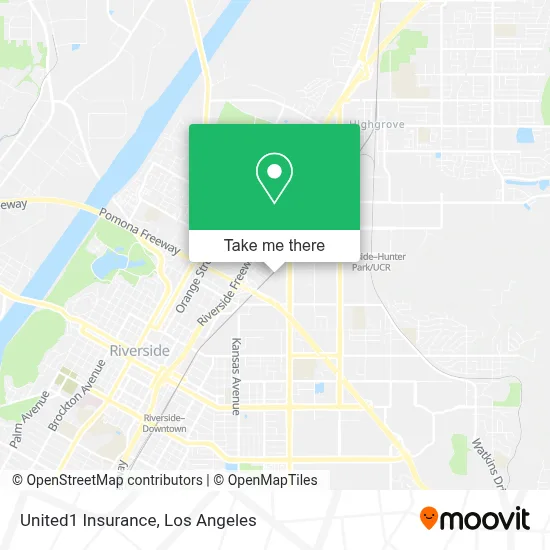 United1 Insurance map