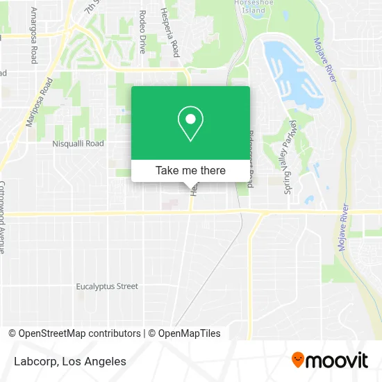 Labcorp map