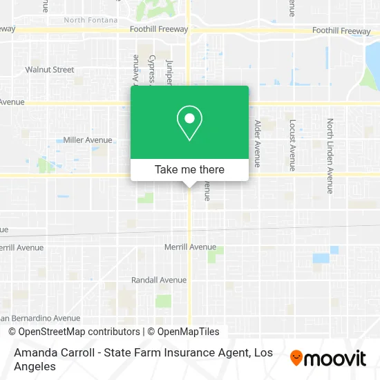 Amanda Carroll - State Farm Insurance Agent map