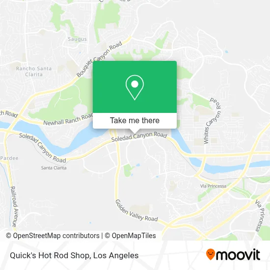 Quick's Hot Rod Shop map