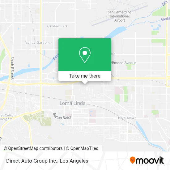 Direct Auto Group Inc. map