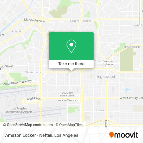 Amazon Locker - Neftali map