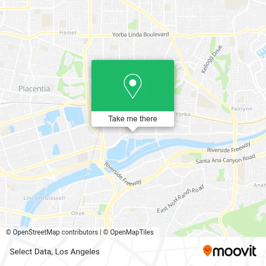 Select Data map