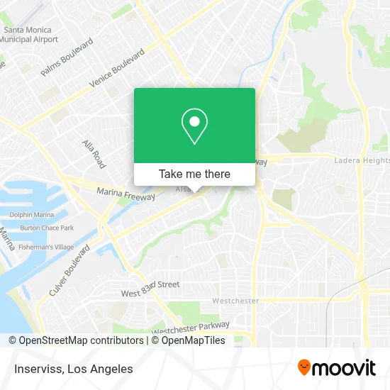 Inserviss map