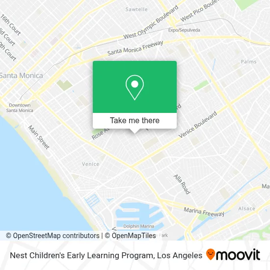 Nest Children's Early Learning Program map