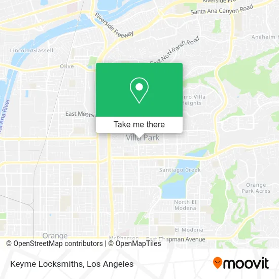 Keyme Locksmiths map