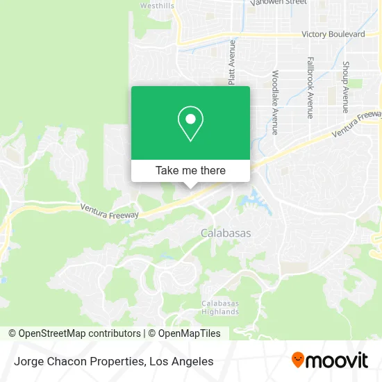 Jorge Chacon Properties map