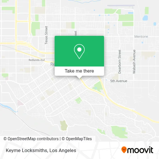 Keyme Locksmiths map