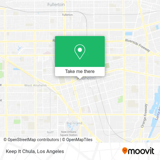 Keep It Chula map