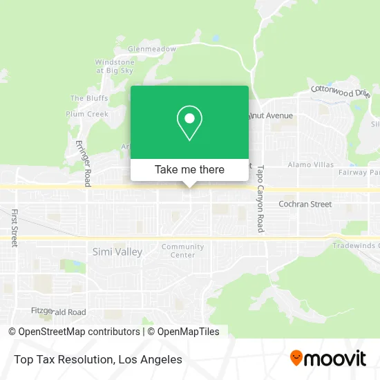 Top Tax Resolution map