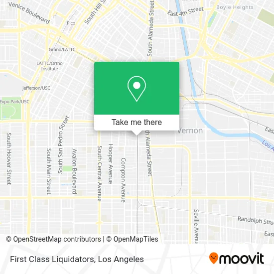 First Class Liquidators map