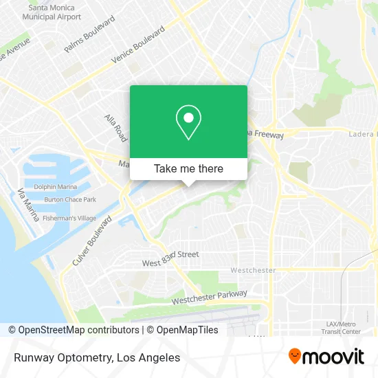 Runway Optometry map