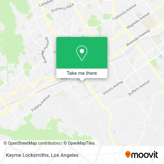 Keyme Locksmiths map