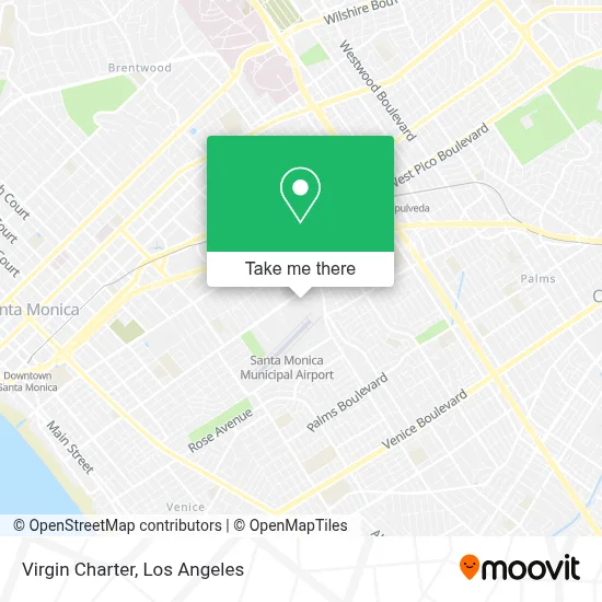 Virgin Charter map
