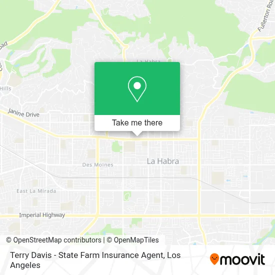 Terry Davis - State Farm Insurance Agent map