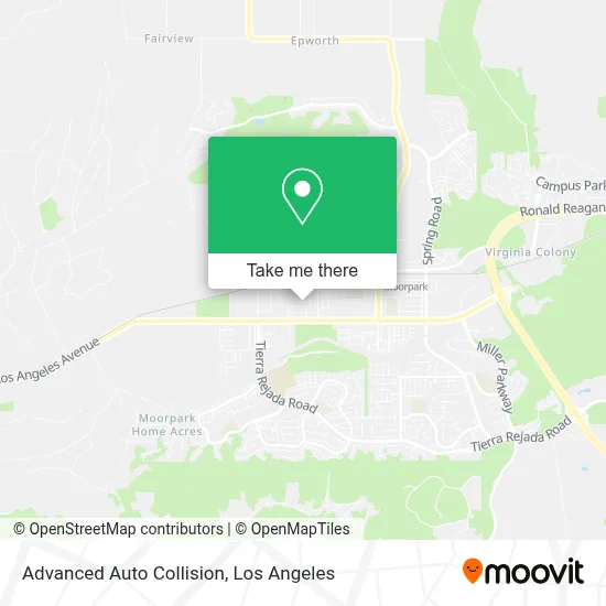 Advanced Auto Collision map