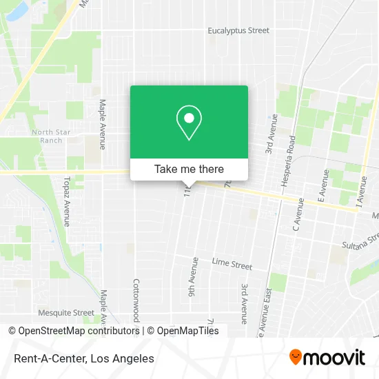 Rent-A-Center map
