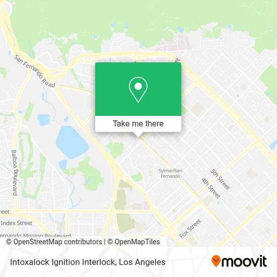 Intoxalock Ignition Interlock map
