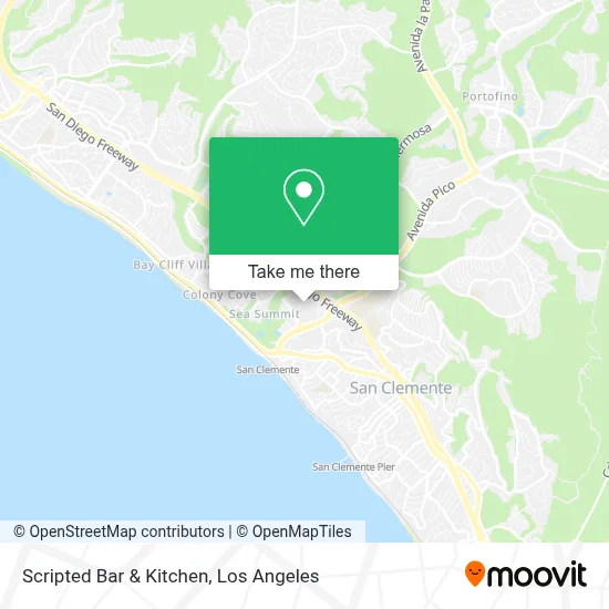 Scripted Bar & Kitchen map