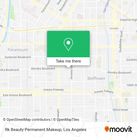 Rk Beauty Permanent Makeup map