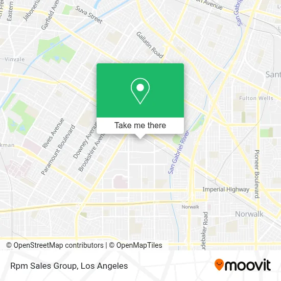 Rpm Sales Group map