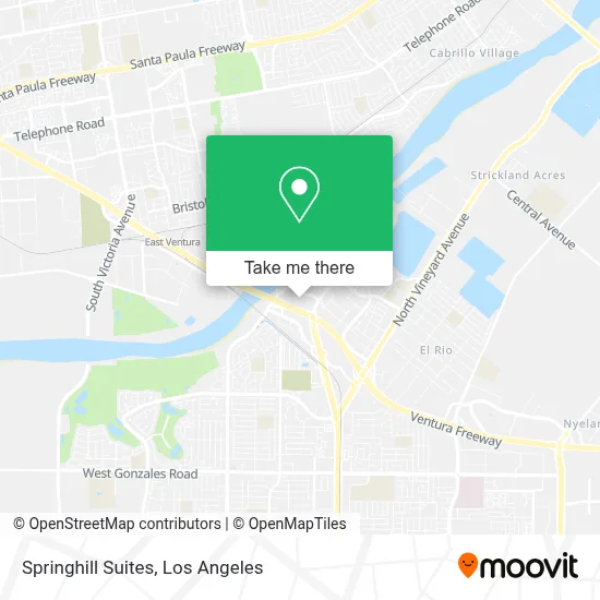 Springhill Suites map