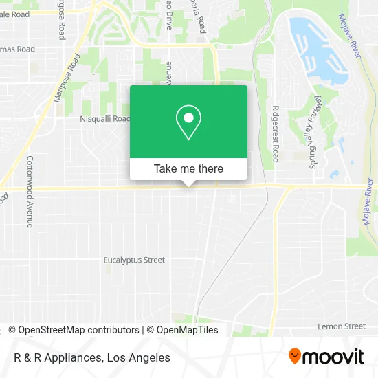 R & R Appliances map