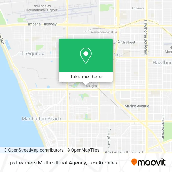 Upstreamers Multicultural Agency map