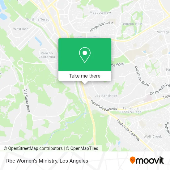 Rbc Women's Ministry map