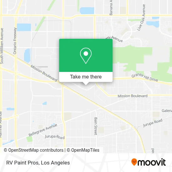 RV Paint Pros map