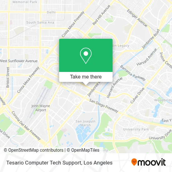Tesario Computer Tech Support map