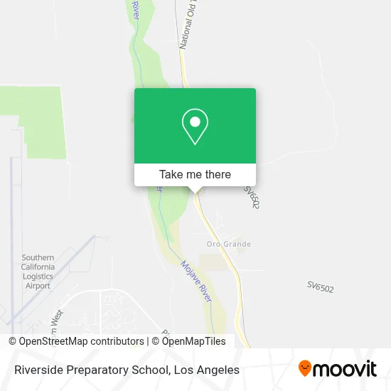 Riverside Preparatory School map