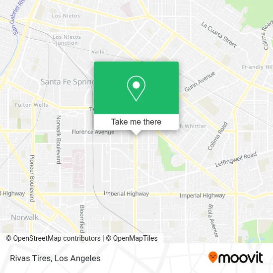 Rivas Tires map