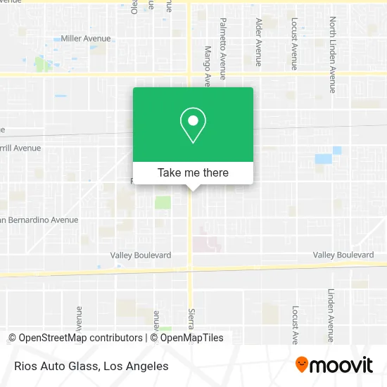 Rios Auto Glass map