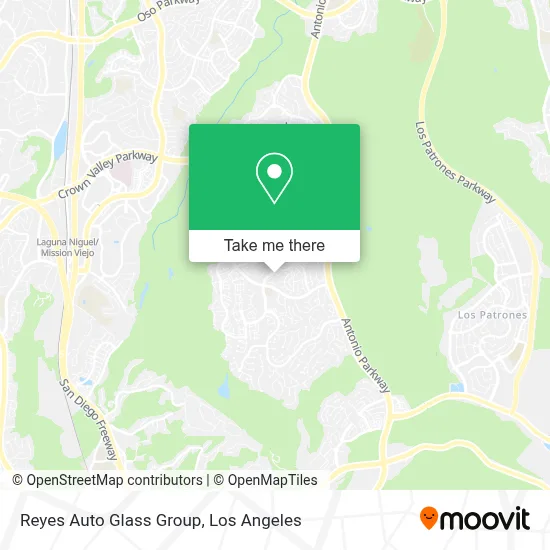 Reyes Auto Glass Group map