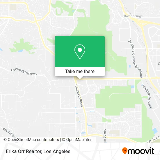 Erika Orr Realtor map