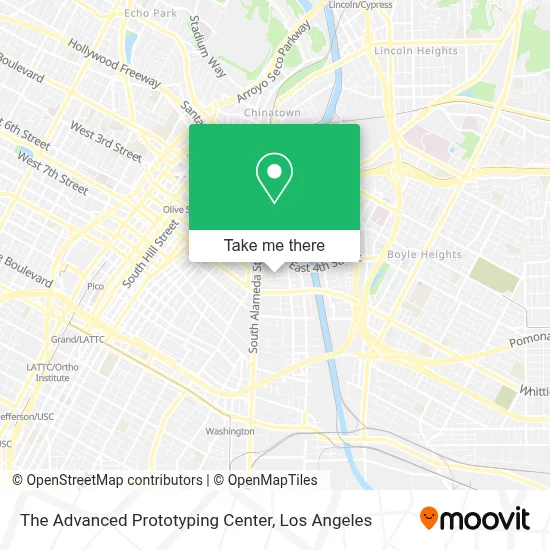 The Advanced Prototyping Center map