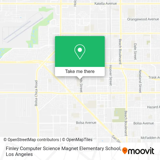 Finley Computer Science Magnet Elementary School map